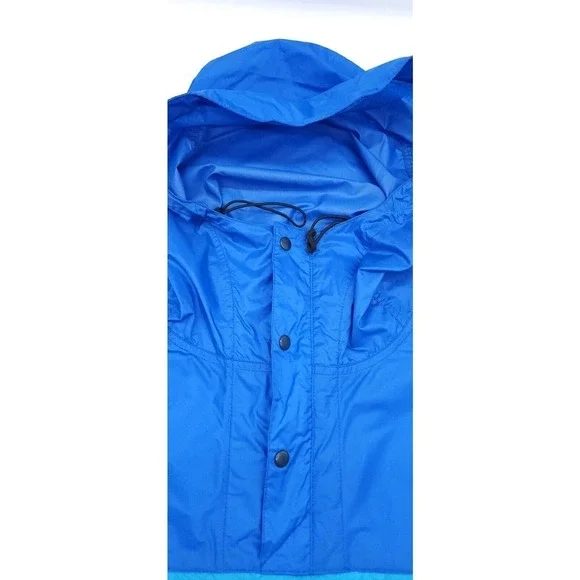 Patagonia Hooded Anorak Packable Windbreaker Pullover Snap Jacke… - Picture 4 of 11
